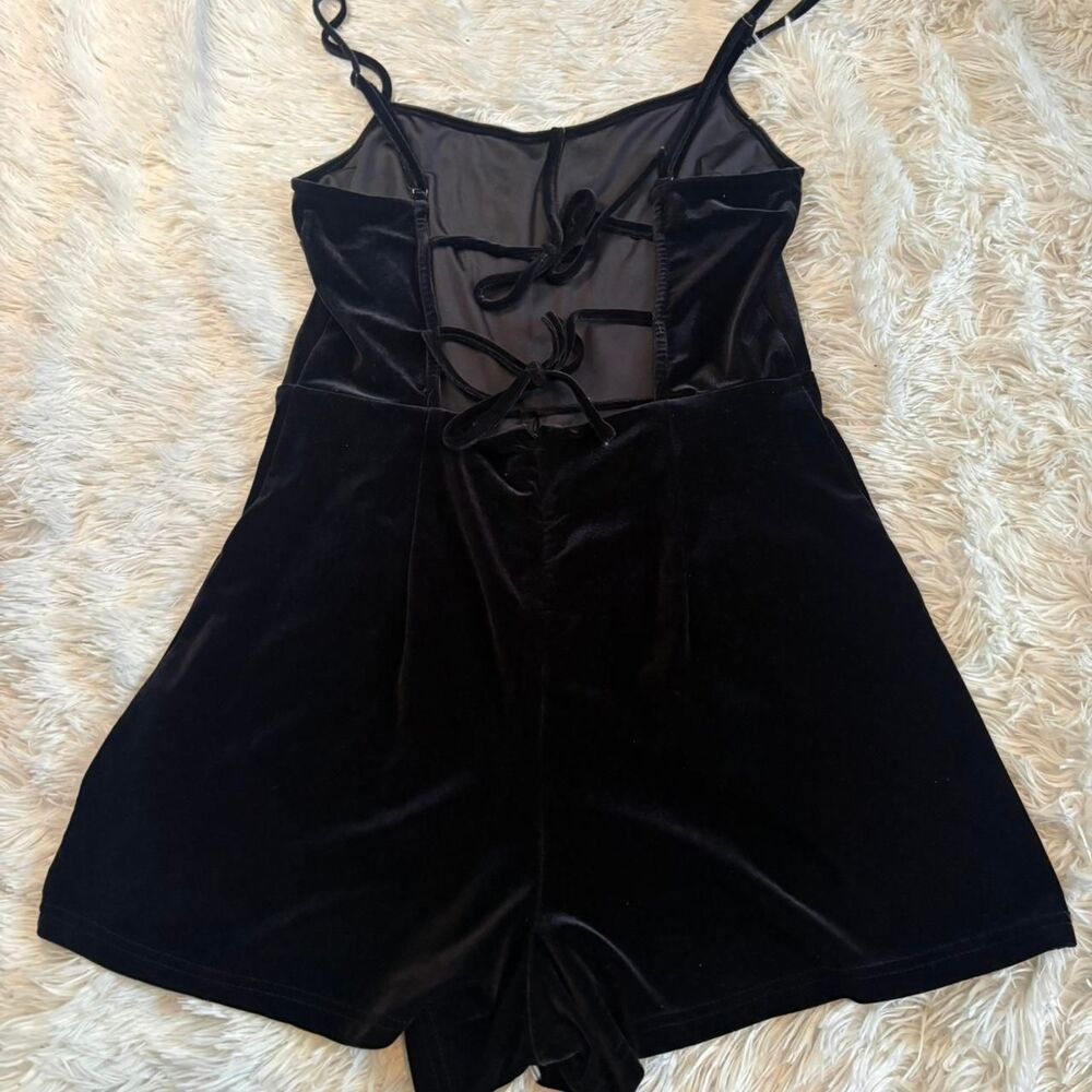 Urban-outfitters Women's Black Playsuit-romper